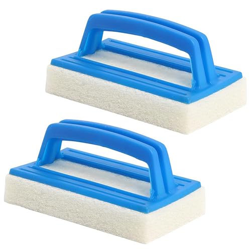 Roysmart Brosses ÉPonge De Piscine Brosse, 2 Pièce Brosse ÉPonge