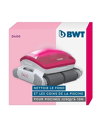 BWT Robot de Piscine D400 | Nettoyage du Fond des