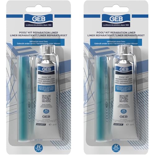 GEB Kit Réparation Liner de Piscine, Spa et jaccuzzi gonflables,