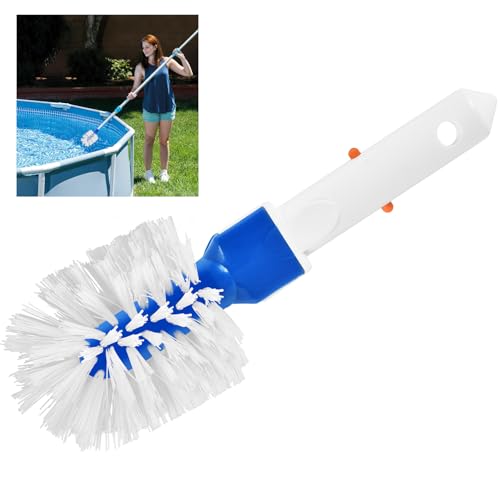 Brosse Piscine Ronde Brosses pour Nettoyage Piscine Brosse d'angle de