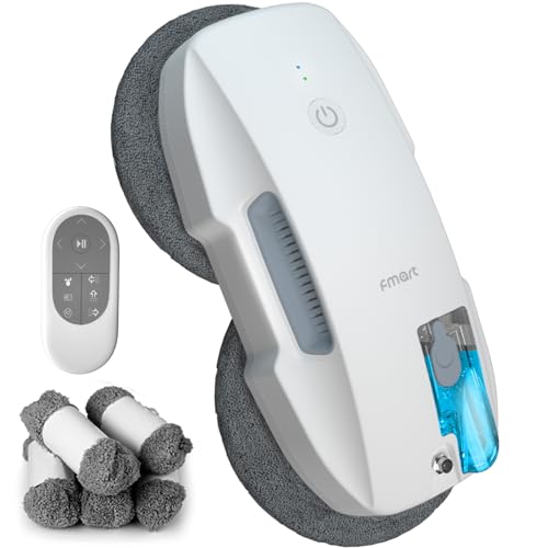 Fmart T9 Robot Laveur de Vitre, Laveur de vitre Automatique,