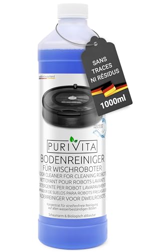 PURIVITA® Produit Robot Laveur Sol [1L] - Détergent Robot Laveur