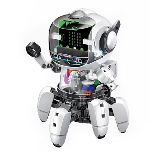 Velleman Kit de construction éducative, Tobbie II le robot, micro:bit,