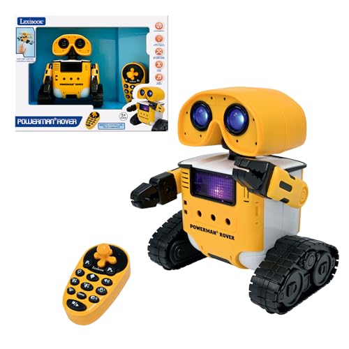 Lexibook, Powerman® Rover, Ton Adorable Compagnon Robot télécommandé, Contrôle gestuel,