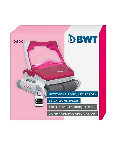 BWT Robot de Piscine D600 | Nettoyage Optimal du Fond,