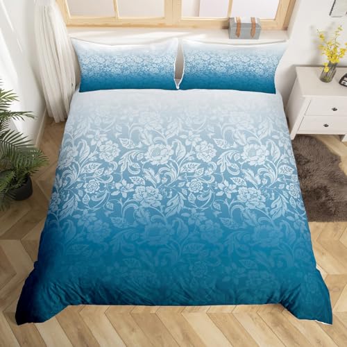 Homemissing Ombre Impact Housse de Couette Enfants Damask Modèle Parure