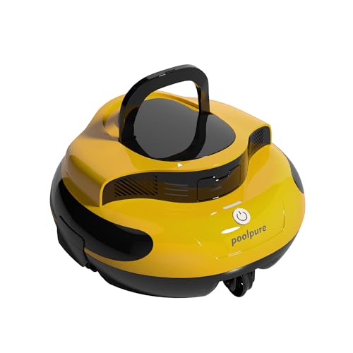 POOLPURE Robot de piscine 2025, temps de nettoyage de 55