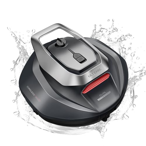Ultenic Robot Piscine Pooleco 10, Aspirateur Piscine sans Fil 90min
