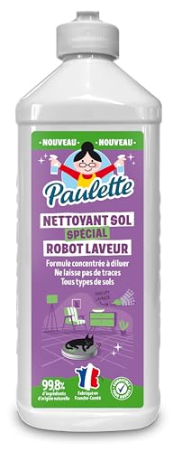 Paulette - Nettoyant Sol Spécial Robot Laveur - Parfums Lavande