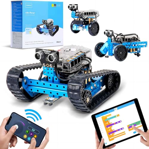 Makeblock mBot Ranger Robot Programmable 3 en 1, Jouet Robotique