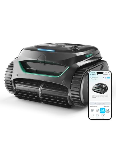 WYBOT C2 Robot Piscine sans Fil pour Piscines Enterrées 150㎡,