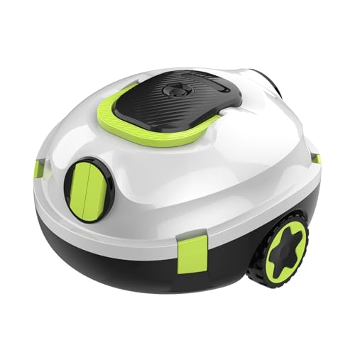 MEDOXA Robot Nettoyeur de Piscine sans Fil, aspirateur de Piscine