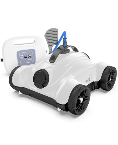 WYBOT Grampus 400 Robot Piscine, Aspiration Haute Performance 150W, Double