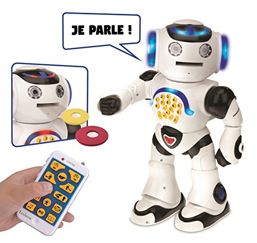 LEXIBOOK Powerman - Robot éducatif interactif pour Jouer Et Apprendre,