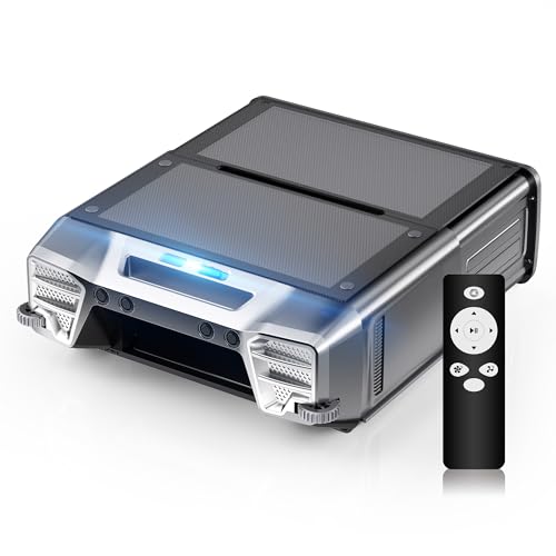 MEDOXA Robot écumeur de Piscine à énergie Solaire, Robot Nettoyeur