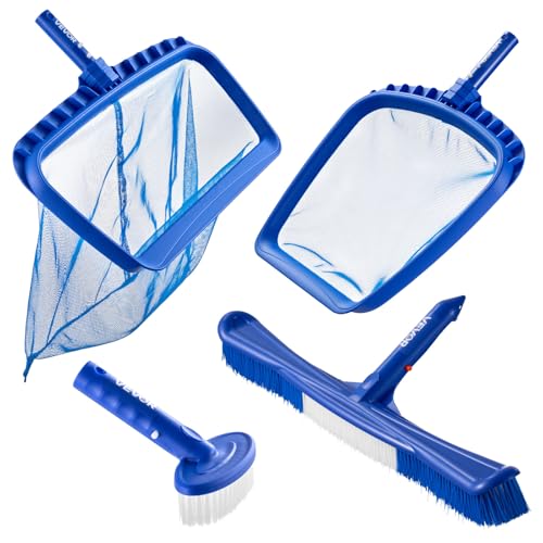 VEVOR Kit de Nettoyage de Piscine, 2 têtes de Brosse