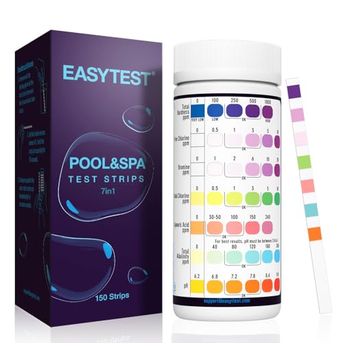 EASYTEST 7 en 1 Testeur pour Eau de Piscine et