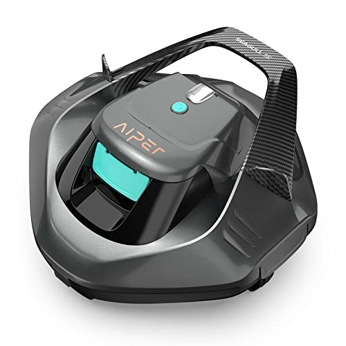 AIPER Robot Piscine, Aspirateur pour 90 Minutes D'autonomie, Nettoyeur de