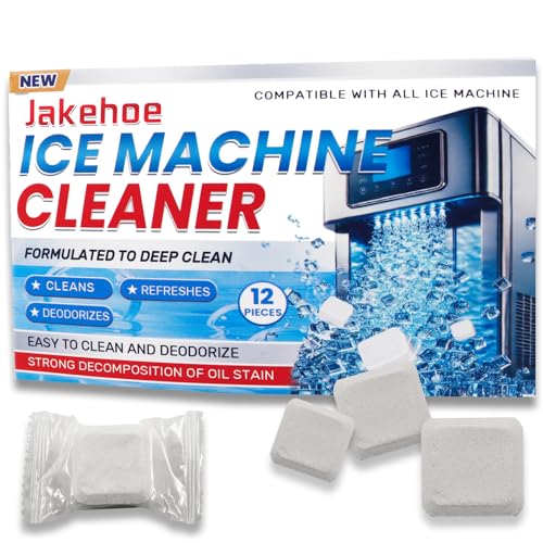 Lot de 12 nettoyants pour machine à glaçons, compatibles avec