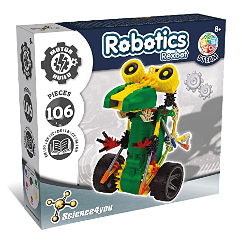Science4you Robotique Rexbot - Kit Robot à Construire de 106