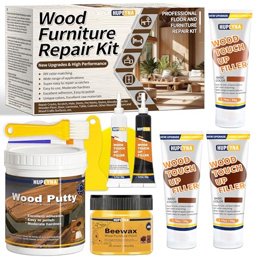 Kit Reparation Bois, Grande Capacité Kit Réparation Parquet, Mastic à