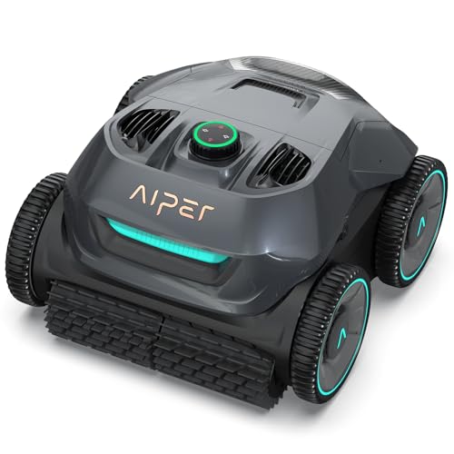AIPER Seagull Pro Robot Piscine Fond et Parois, Autonomie Jusqu'à