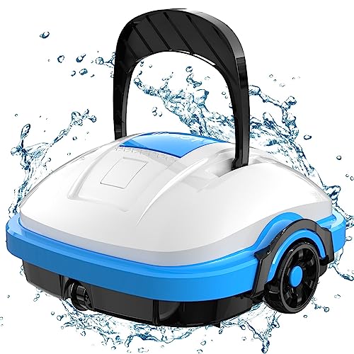 WYBOT Pool Robot, Pool Vacuum Cleaner Battery with Dual Drive