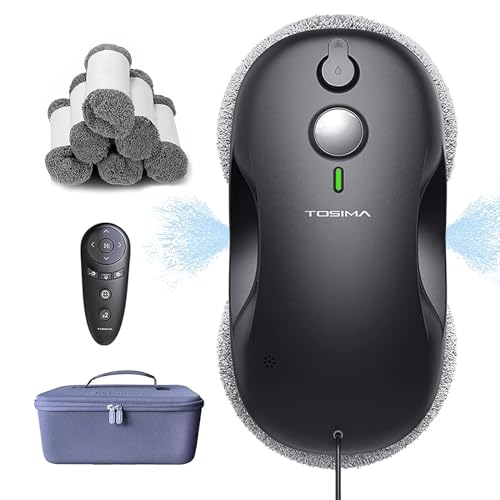 Tosima W3 Robot Nettoyeur de Vitres- Pulvérisation à Deux Voies