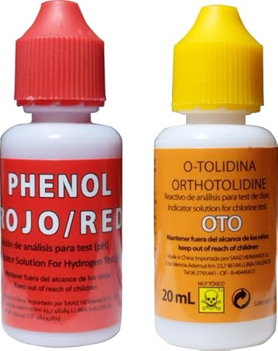 Onlissa Test Kit PH et Chlore (Otho/Phenol) (remplacement Otho et