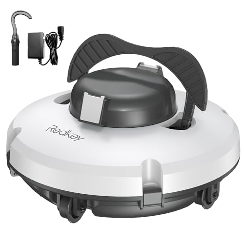 Redkey S100 Robot Piscine Sans Fil, 130 Min de Nettoyage