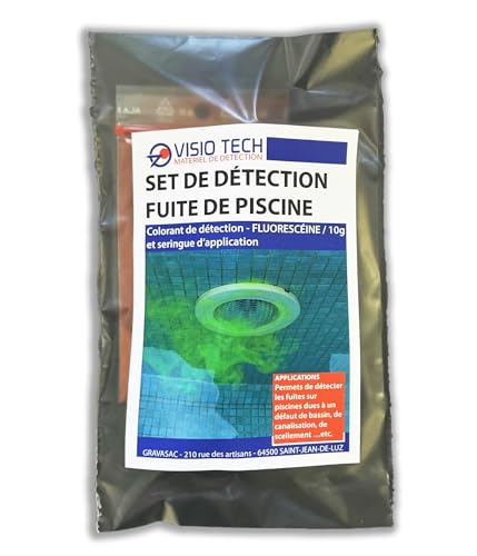 VISIO TECH - Set de Détection Fuite de Piscine