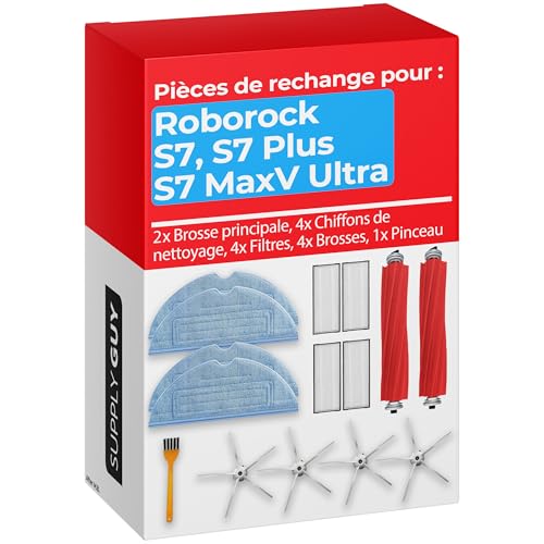 Supply Guy Accessoires compatible avec Roborock S7 MaxV Ultra, Plus,