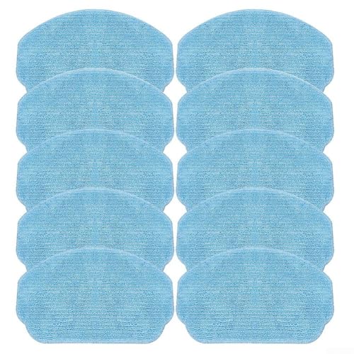 Lot de 10 chiffons doux et serpillères pour robot nettoyeur