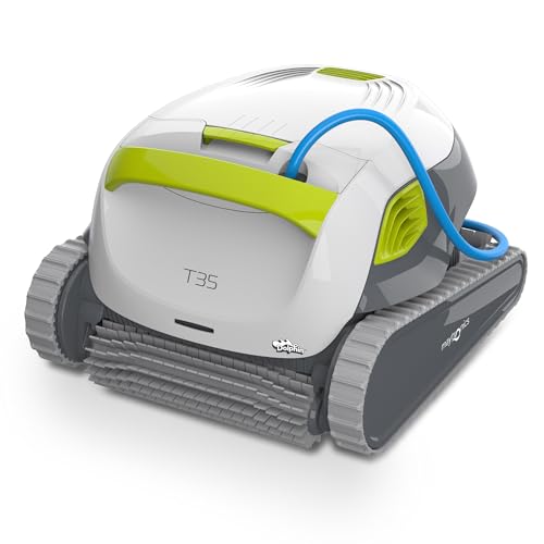Dolphin T35 Robot Nettoyeur électrique avec Fil pour Piscine Hors-Sol