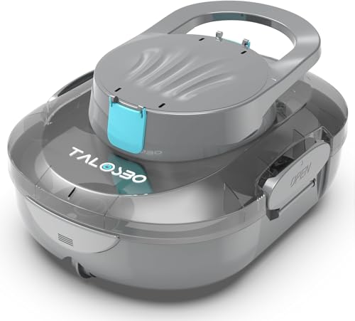 TALOSBO Pleco S1 Robot Piscine sans Fil, 80 Min d'Autonomie,