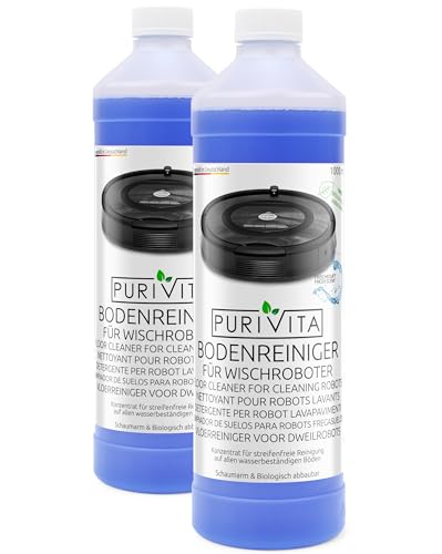 PURIVITA - Produit Nettoyant Sol pour robots laveur de sol