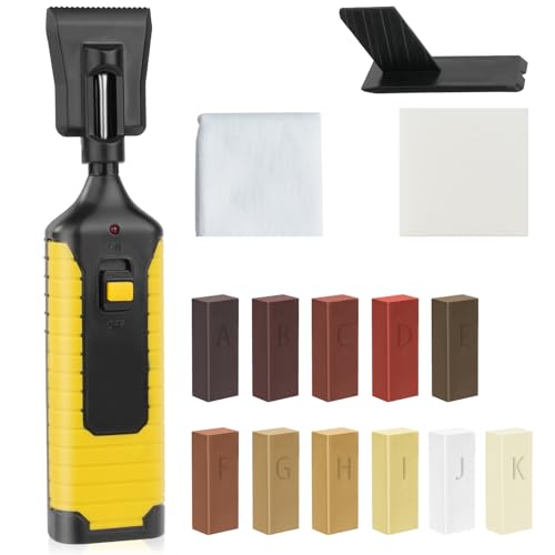 ACWOO Kit De Réparation Parquet Sol, 11 Couleurs Kit Réparation