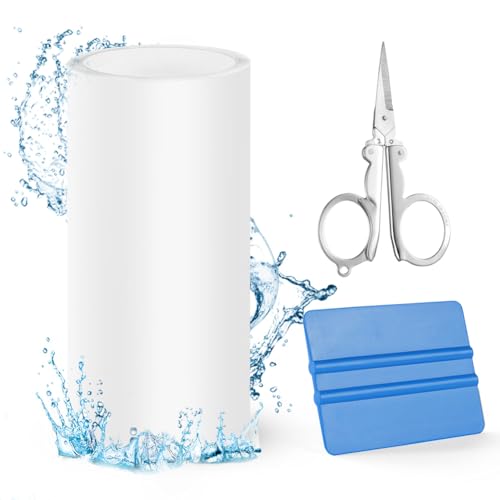OSDUE Kit Reparation Piscine en TPU Auto-Adhésifs, 10 cm x
