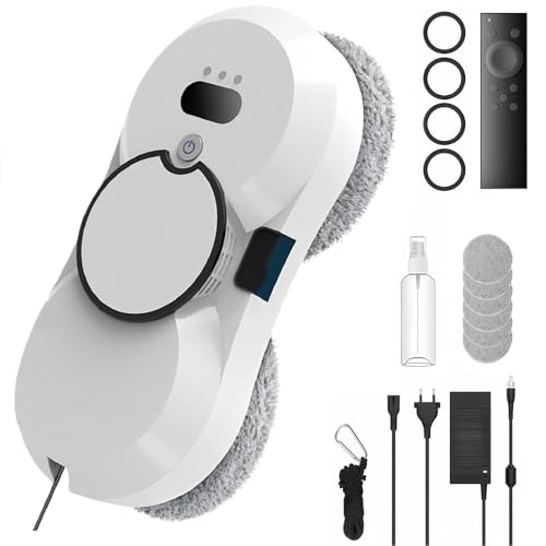 Orabuth ﻿Robot Nettoyeur Vitre, 5600 Pa D'aspiration,Robot Laveur de Vitre