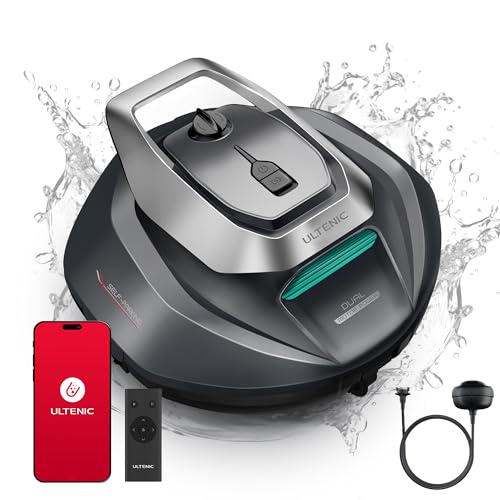 Ultenic Robot Piscine Pooleco 10S, Aspirateur Piscine sans Fil 90min