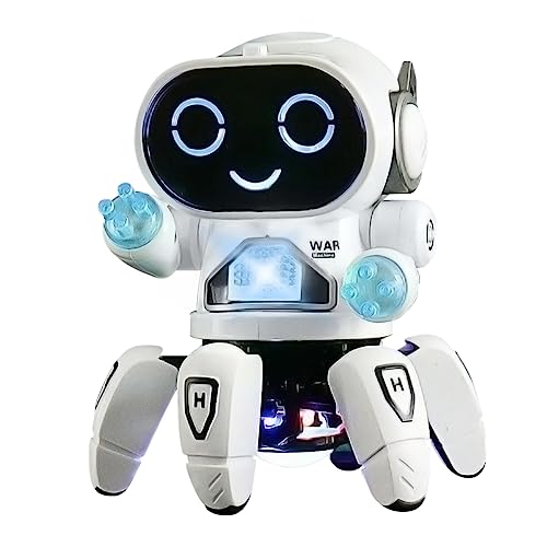 YATOSEEN Robot Compagnon pour Enfants - Projection de Lumière Colorée,
