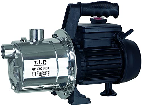 T.I.P. GP 3000 Pompe de Jardin en Acier Inoxidable Débit