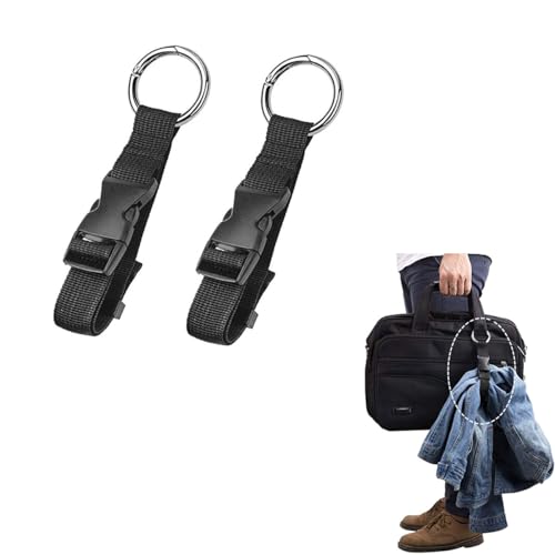 2 pièces Ceinture de Bagage de Sangle de Valise Portable