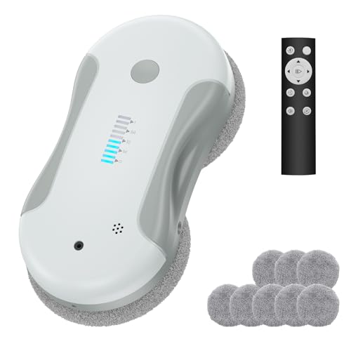 Robot Nettoyeur de Vitres, 5800pa Robot Laveur de Vitre Automatique,