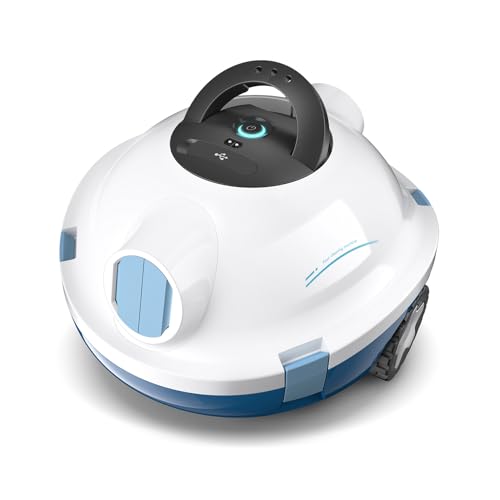 Robot Nettoyeur de Piscine sans Fil, aspirateur de Piscine Puissant