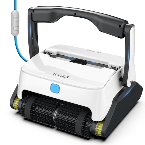 WYBOT Grampus 400 Robot Piscine, Super Aspiration 150W, Double Moteur,