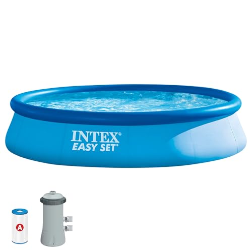 Intex kit Piscine Easy Set autoportante (ø) 3,96 x (h)