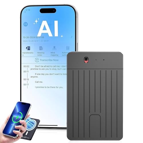 Enregistreur Vocal IA, enregistreur Vocal, contrôle par Application, Transcription et