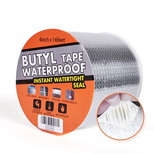 TAPEBEAR Ruban de Papier d'Aluminium Butyle Super Étanche - Bande