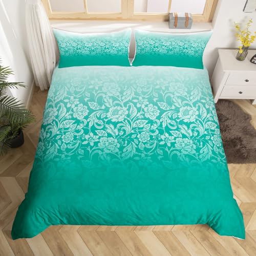 Homemissing Ombre Housse de Couette Enfants Damask Modèle Parure de